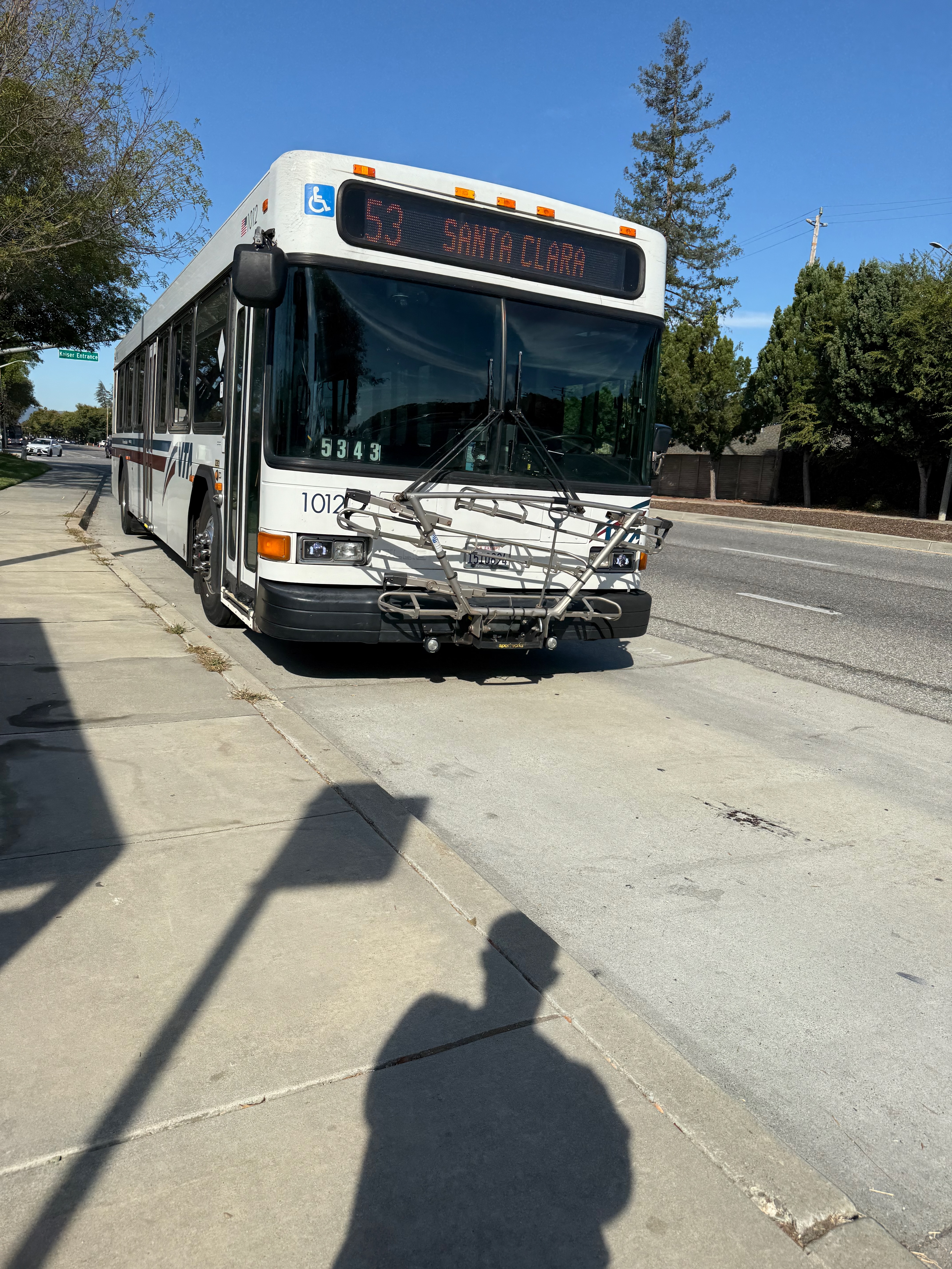 A VTA bus